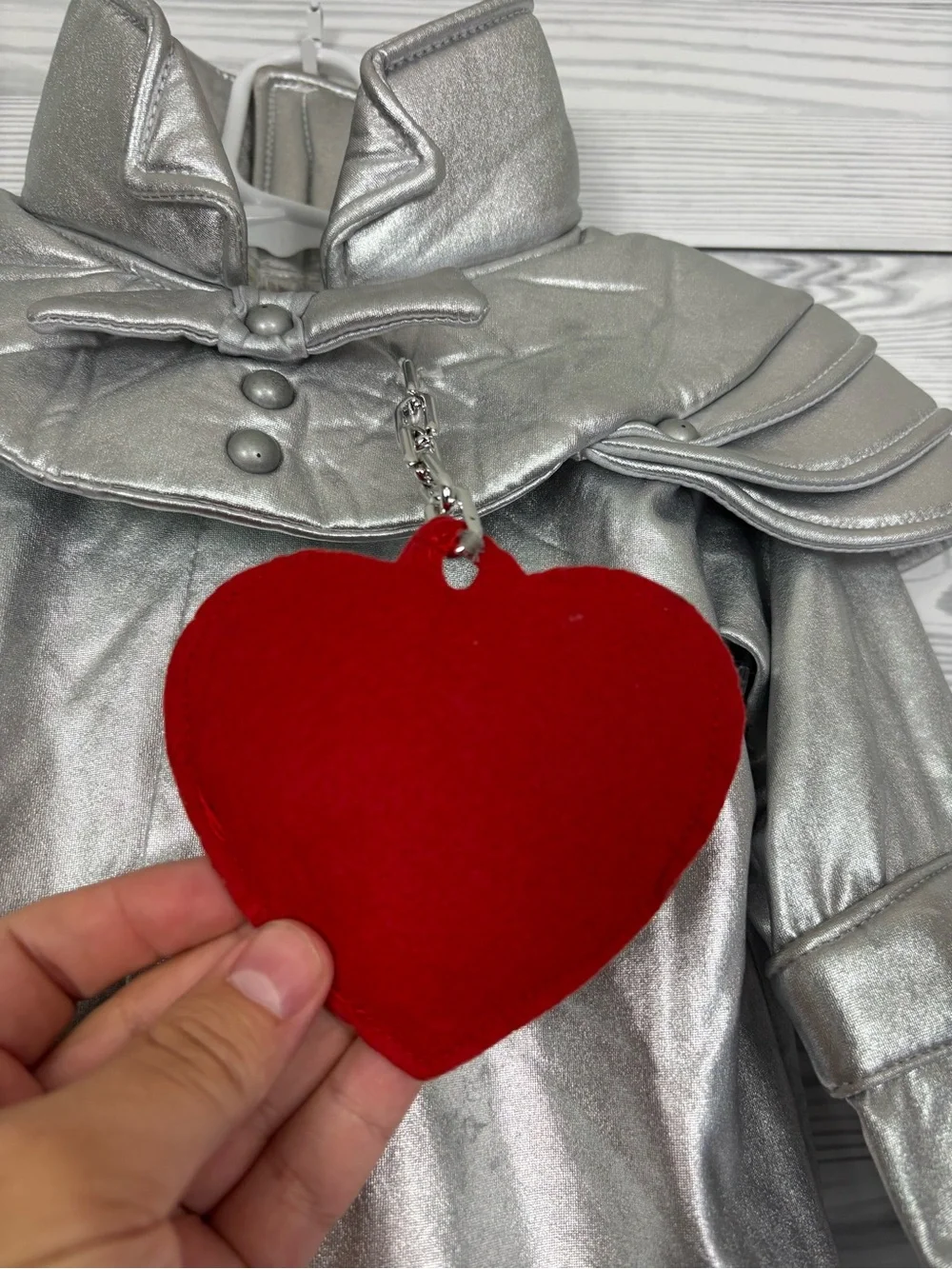 Pottery Barn Kids Wizard of Oz Tin Man Halloween costume size 3T